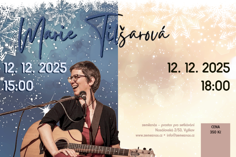 Marie Tilšarová – vánoční koncert